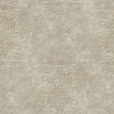 Afbeelding van Behang Croco beige