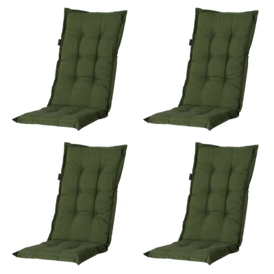 Afbeelding van Madison Tuinkussens Hoge Rug Panama Green 123x50 Groen 4 Stuks