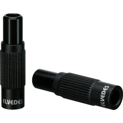Afbeelding van Elvedes Derailleurfijnafstellers 28 X 4,2 Mm Zwart 2 Stuks