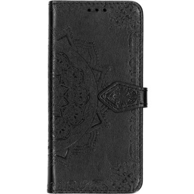 Afbeelding van Mandala Bookcase geschikt voor Samsung Galaxy S10 Plus Zwart
