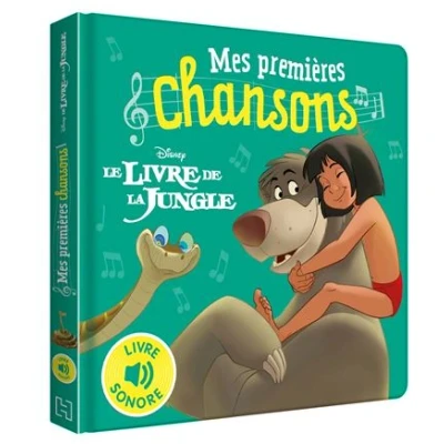 Image de LE Livre DE LA JUNGLE Mes Premières Chansons sonore Disney