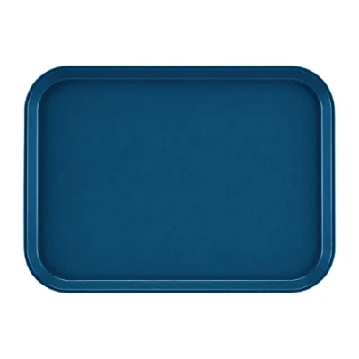 Afbeelding van Cambro Epictread rechthoekig antislip glasvezel dienblad blauw 35x27cm