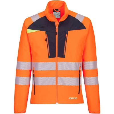 Afbeelding van Portwest DX4 Hi Vis Zip Base Layer Oranje/zwart