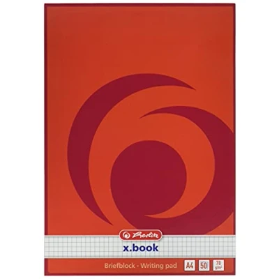 Image de herlitz Lot de 10 Bloc papier à lettres, A4, sans perforation