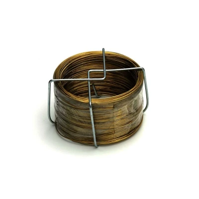 Afbeelding van Dulimex binddraad 0,8x50 mtr. no. 3 messing