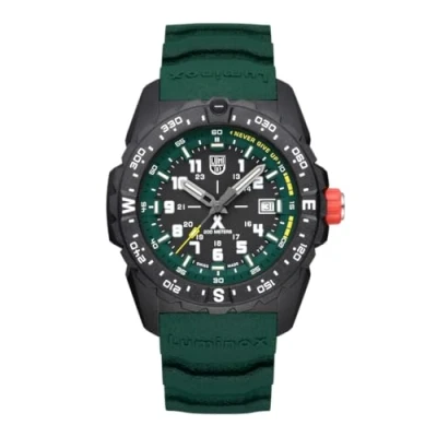 Afbeelding van Luminox XB.3735 Zwitsers quartz analoog herenhorloge met rubberen band, Groen, armband, Armband