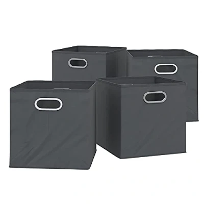 Afbeelding van Vicco Set van 4 vouwdozen 30 x cm, antraciet, cm