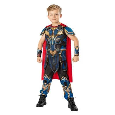 Afbeelding van Kinderverkleedpak Thor: Love and Thunder Deluxe Maat 134 140