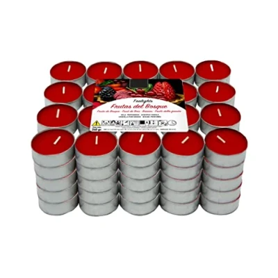 Afbeelding van Lumar Aromatic Geurtheelichtjes, 100 stuks, rode vruchten
