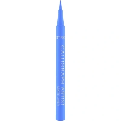 Image de Catrice Calligraph Artist Matte Liner N020 Bleu Résultat instantané Couleurs intenses Mates Végétalien Sans particules de microplastiques nanoparticules parfum 1,1 ml