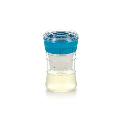 Afbeelding van Kefirko Vormset: de ideale set voor het bereiden van kefir thuis, kaaspakket + receptenboekje, 848 ml, BPA vrij, blauw
