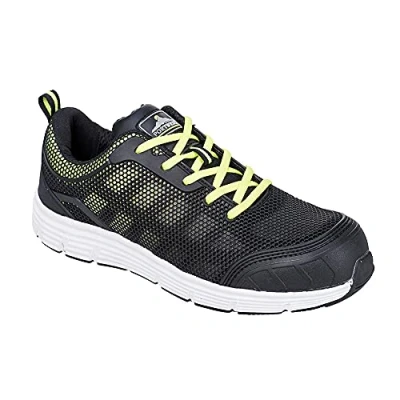 Afbeelding van Sportschoen Tove Trainer Steelite S1P Groen/zwart FT15 Portwest