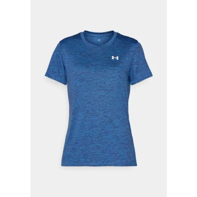 Afbeelding van Under Armour Twist Sport Tshirt, Dames, Maat: XS, Blue atlantis/white