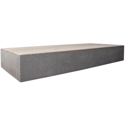 Afbeelding van Traptrede massief 18x40x100cm grijs