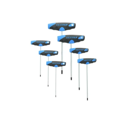 Afbeelding van Gedore 2142 TX 007 Haakse Stiftsleutelset 7 Delig TORX 3037401