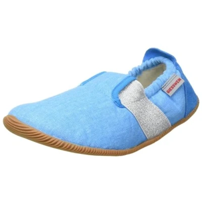 Afbeelding van GIESSWEIN Türnberg uniseks kinderpantoffels lage schoenen azuurblauw 25 EU, Blauwe Azure