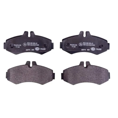 Afbeelding van HELLA 8DB 355 008 631 Remblokkenset Geschikt voor slijtage waarschuwingscontact MERCEDES BENZ: Vito Minibus, Van