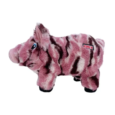 Afbeelding van Kong low stuff stripes varken 26,5x7,5x16,5 cm