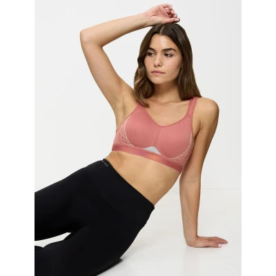 Afbeelding van triaction by Triumph Cardio FLOW Extreme Support Sportbh met high support, Dames, Maat: 75A, Salsa