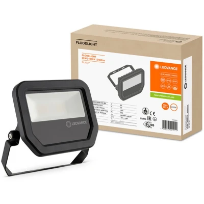 Afbeelding van led schijnwerper, halogeen, reflector, 41 W, 4000 K, IP66, voor buiten, waterdicht, led, 230 V, LEDVANCE schijnwerper