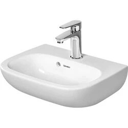 Afbeelding van Duravit D code fontein 45 cm. wit Tijdloze uitstraling