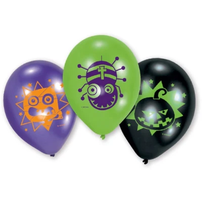 Image de Ballons d&#039;Halloween pour enfants 6 pièces