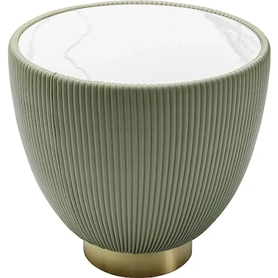 Afbeelding van Bijzettafel Endless Vegas Ø47cm groen Kare Design