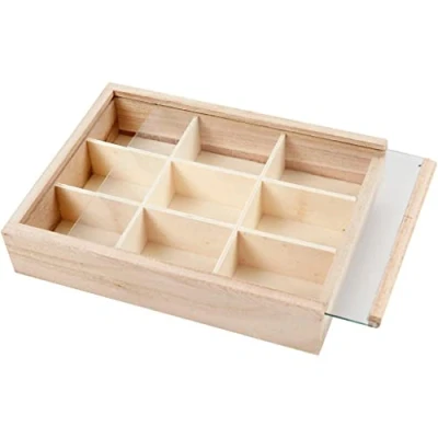 Afbeelding van CREATIV 57454 Paulownia houten presentatiedoos, 17 x 13 cm