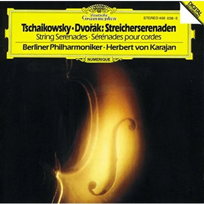 Afbeelding van Berliner Philharmoniker, Herbert Von Karajan Tchaikovsky / Dvorak: String Serenades (CD)