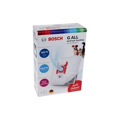 Image de Bosch Sac pour aspirateur anti odeur 4pcs 17002915 4242005135790 Original