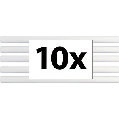 Afbeelding van TOOLCRAFT TC 11200X10T Lijmstick Ø 11 mm x (L) 200 Transparant g 10 stuk(s)