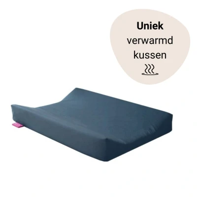 Afbeelding van Wumby Aankleedkussen Verwarmd Antraciet