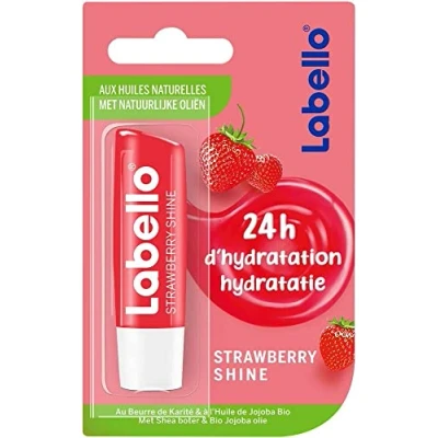 Afbeelding van Labello Lipcare Strawberry Shine 4,8 gram