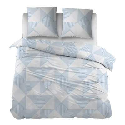 Afbeelding van Snoozing Citrons Dekbedovertrek Eenpersoons 140x200/220 cm Blauw