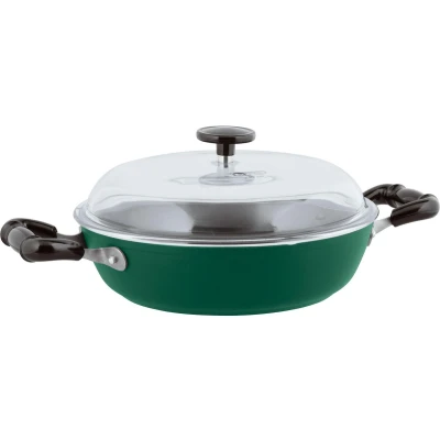 Afbeelding van Sambonet Sauteerpan Vintage Groen 24 cm incl deksel