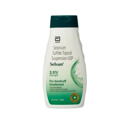 Afbeelding van Selsun Suspensie anti roos shampoo, 120 ml