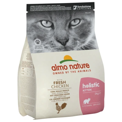 Afbeelding van Almo Nature Cat Holistic Kitten Kattenvoer Kip Rijst 2 kg