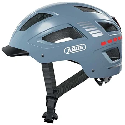 Afbeelding van Abus helm Hyban 2.0 LED signal glacier L 56 61cm