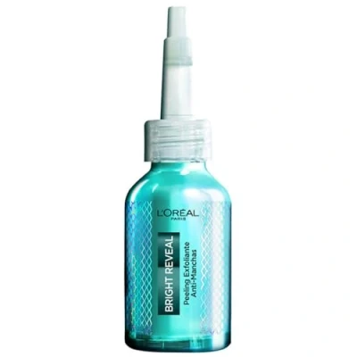 Afbeelding van L&#039;Oréal Paris Bright Reveal Peeling Anti vlekkenpeeling, voor alle huidtypes, post acne vlekken en donkere vlekken, met niacinamide 25% AHA + BHA PHA, 25 ml