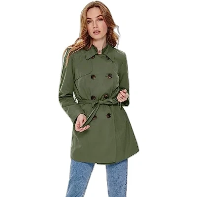 Image de ONLY Onlvalerie OTW Noos Trench Trenchcoat Femme, Grape Leaf, S