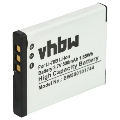 Afbeelding van Li Ion batterij voor Olympus FE4020, FE 4020, FE4040, 4040, X940, X 940, vervangt 70B, Li70B