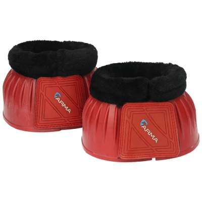 Afbeelding van Arma Springschoen Zwart Fleece Red Cob