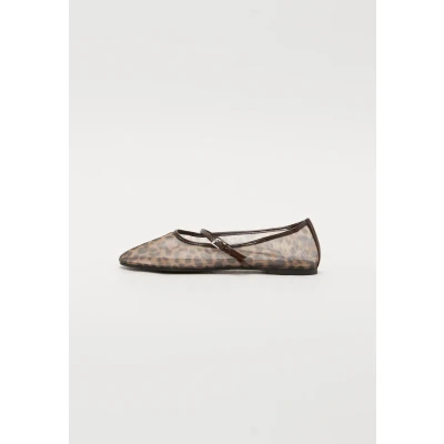 Afbeelding van Steve Madden MASH Ballerina&#039;s, Dames, Maat: 37, Leopard Imitatieleer/ textiel