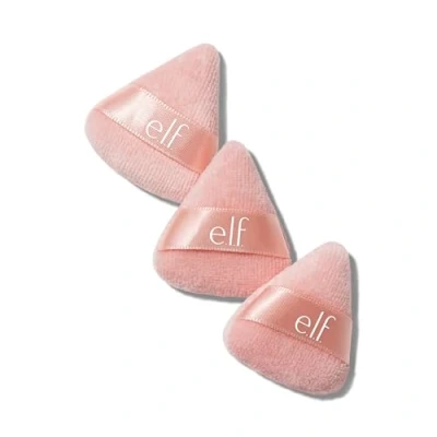 Afbeelding van e.l.f. Halo Glow 3 stuks mini kwasten voor het aanbrengen van losse en geperste poeders, zacht, herbruikbaar wasbaar, veganistisch dierproefvrij