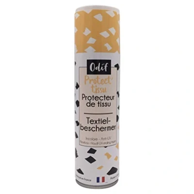 Afbeelding van Odif Protect&#039;tissu bescherming en impregneermiddel voor stof transparant uv bestendig gemaakt in Frankrijk zonder zuur spray (250 ml)