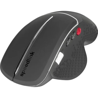 Afbeelding van Speedlink LITIKO Ergonomische draadloze muis met 5 knoppen en duimscrollwiel, houdingsverbeterende vorm, zwart