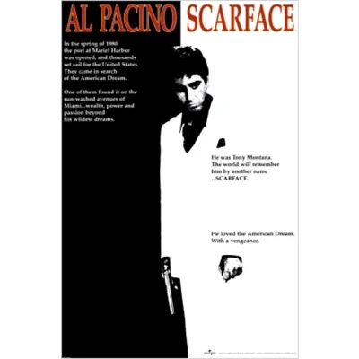 Afbeelding van Scarface Movie Cover Maxi Poster