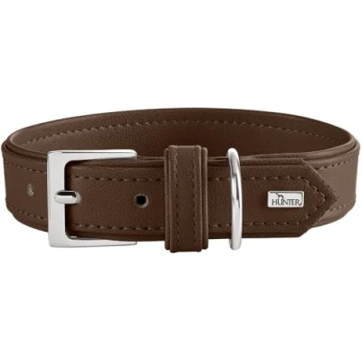 Afbeelding van Hunter Hondenhalsband Amalfi Kunstleer Bruin