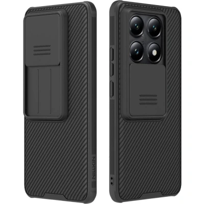 Afbeelding van Nillkin CamShield Hoesje Geschikt voor Xiaomi 14T Pro Back Cover met Camera Slider Extra Bescherming Zwart