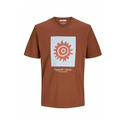 Afbeelding van JACK&amp;JONES JORCANGGU FRONT BRANDING TEE SS CN Heren T shirts